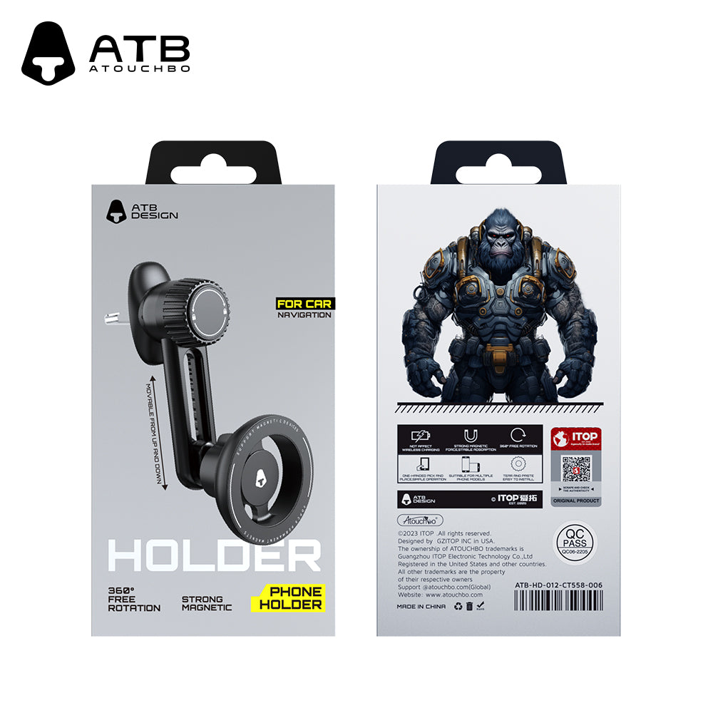 Magnetic Car Phone Holder Ventilated Phone Holder Never Blocks Air Vent Clip Phone Holder For iPhone 11 12 12 14 15
