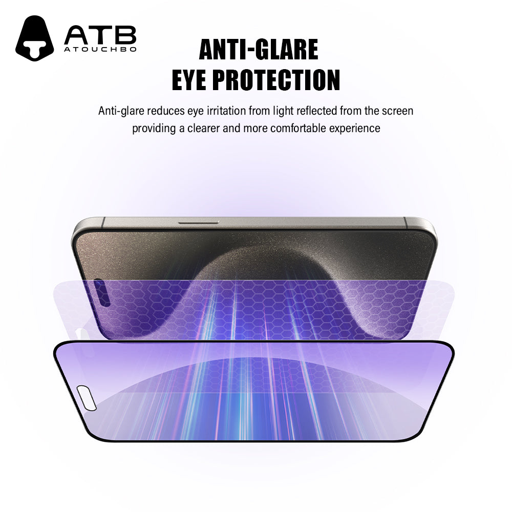 ATB Daniel series silk screen purple matte tempered film/Zeus bottom plate