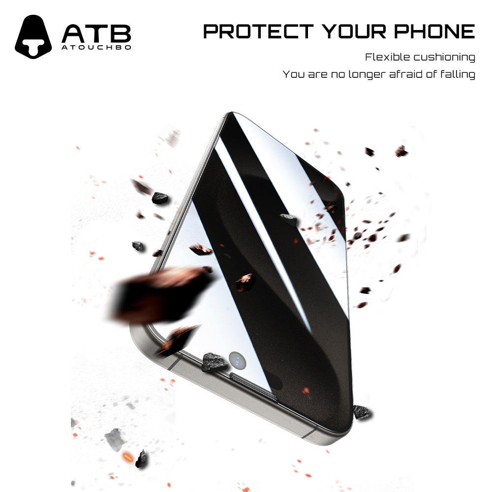 0.33 high-alumina two-strong silk screen printing 20-degree anti-privacy tempered film
