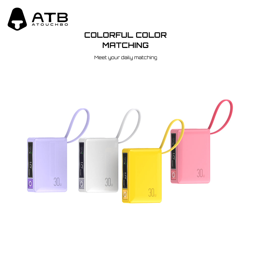 Equipped with a built-in super fast charging 30W mobile power bank XG-PB909