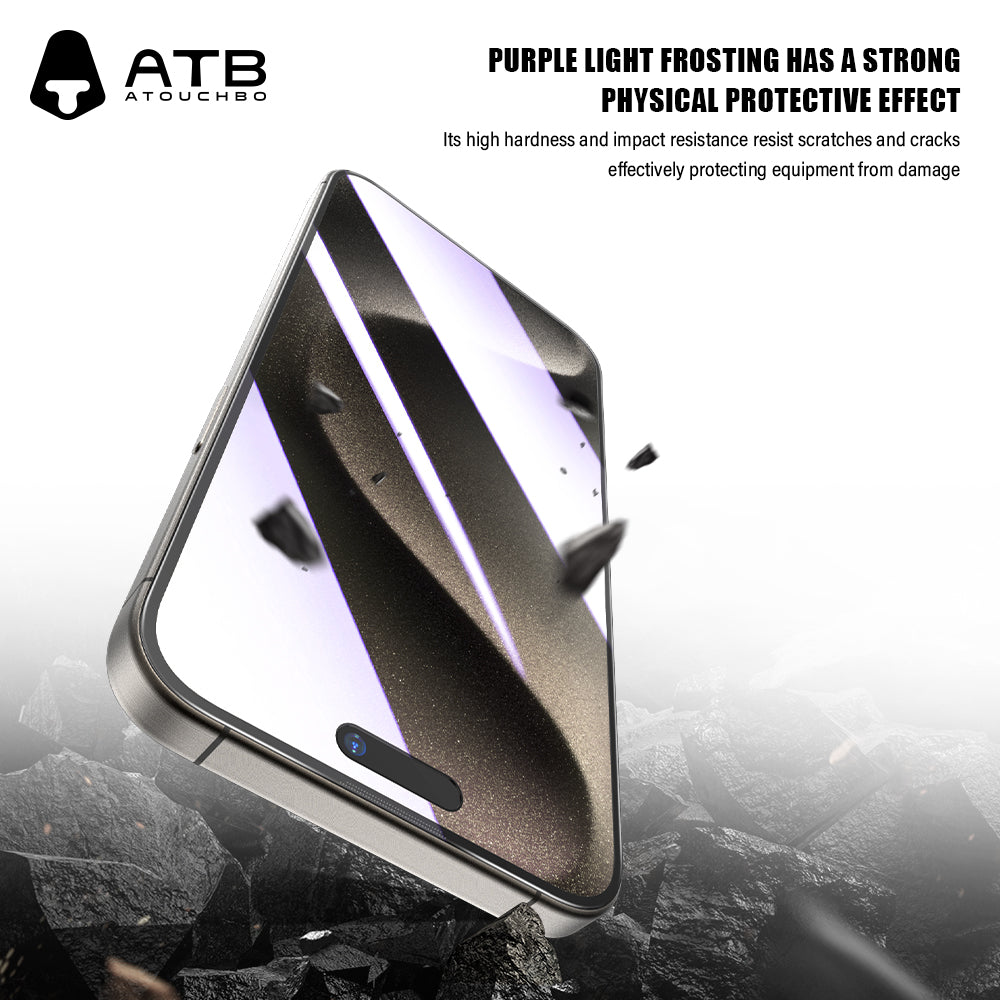 ATB Daniel series silk screen purple matte tempered film/Zeus bottom plate
