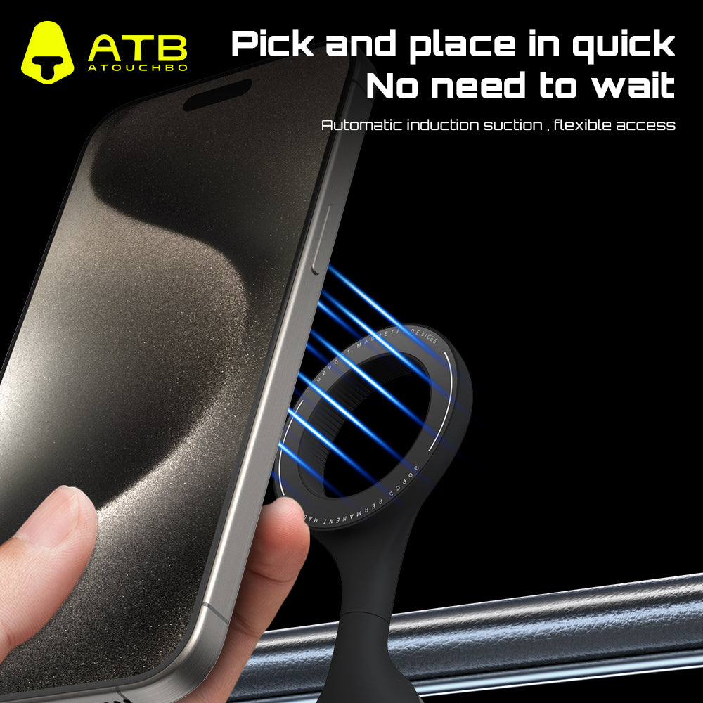 Magnetic Car Phone Holder Ventilated Phone Holder Not Blocks Air Vent and Prevent Falling Mobile Stand Phone Holder