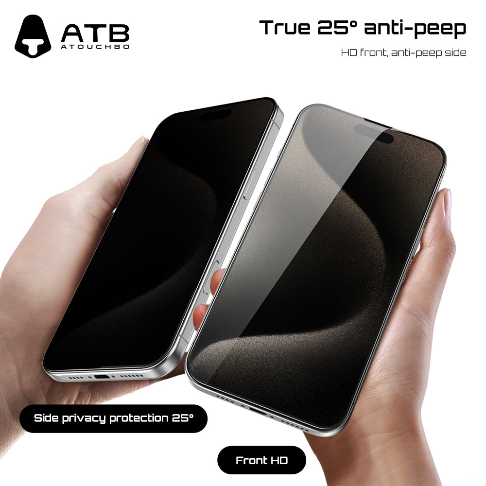 360° Swivel Bracket Shell Anti-Surveillance Tempered Film Set (with T-Type Second Sticker Artifact)