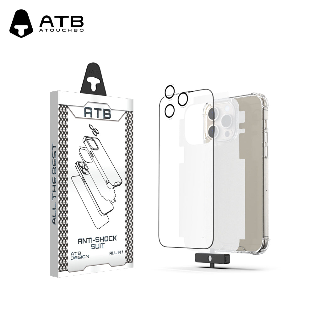 ATB Zeus Series Airbag anti fall Case HD Tempered Glass Set(without tool)