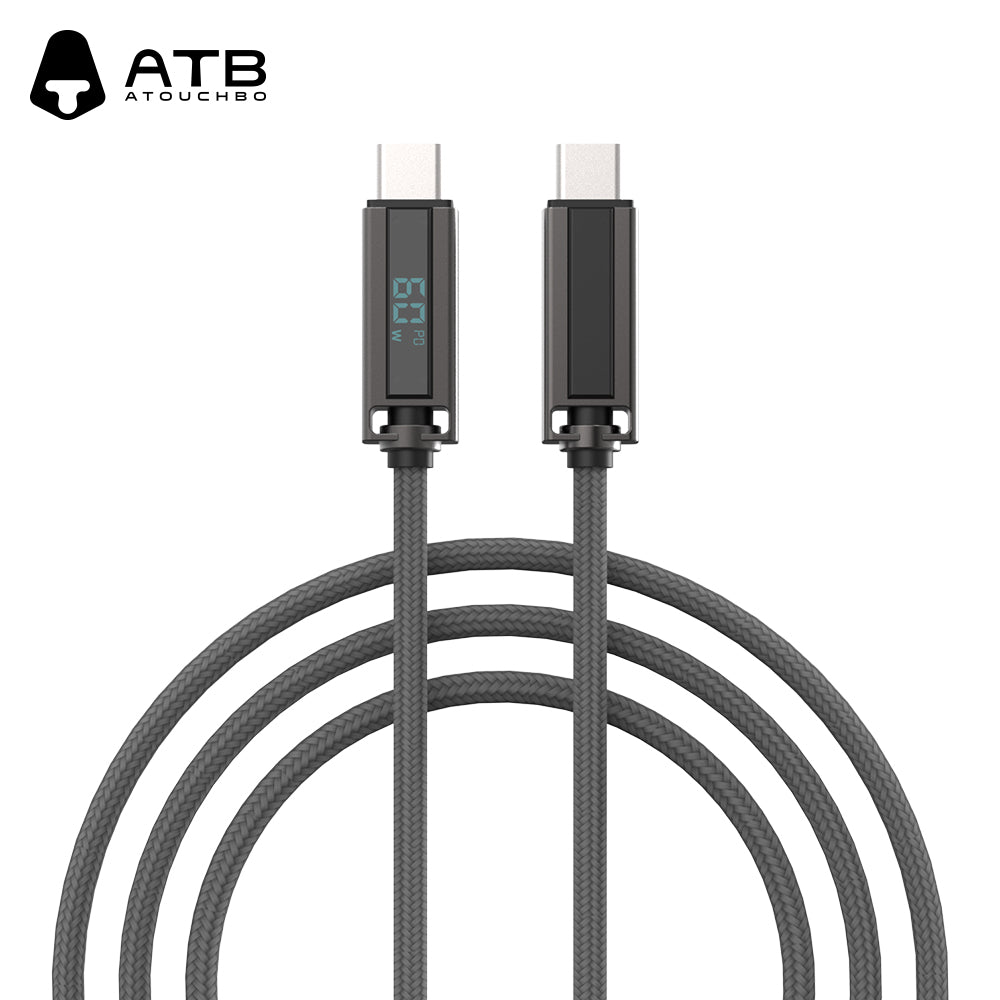 For iphone Charger Fast Charging Led Display Usb Cable Mobile Phone 100w Fast Charging Usb Data Cable Type C ( 10 pcs)