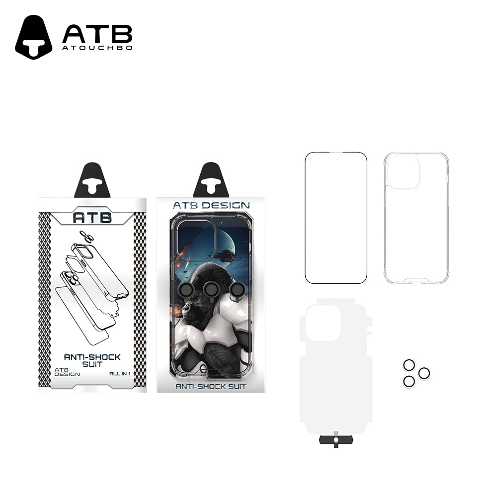 ATB Zeus Series Airbag anti fall Case HD Nano film Set(without tool)