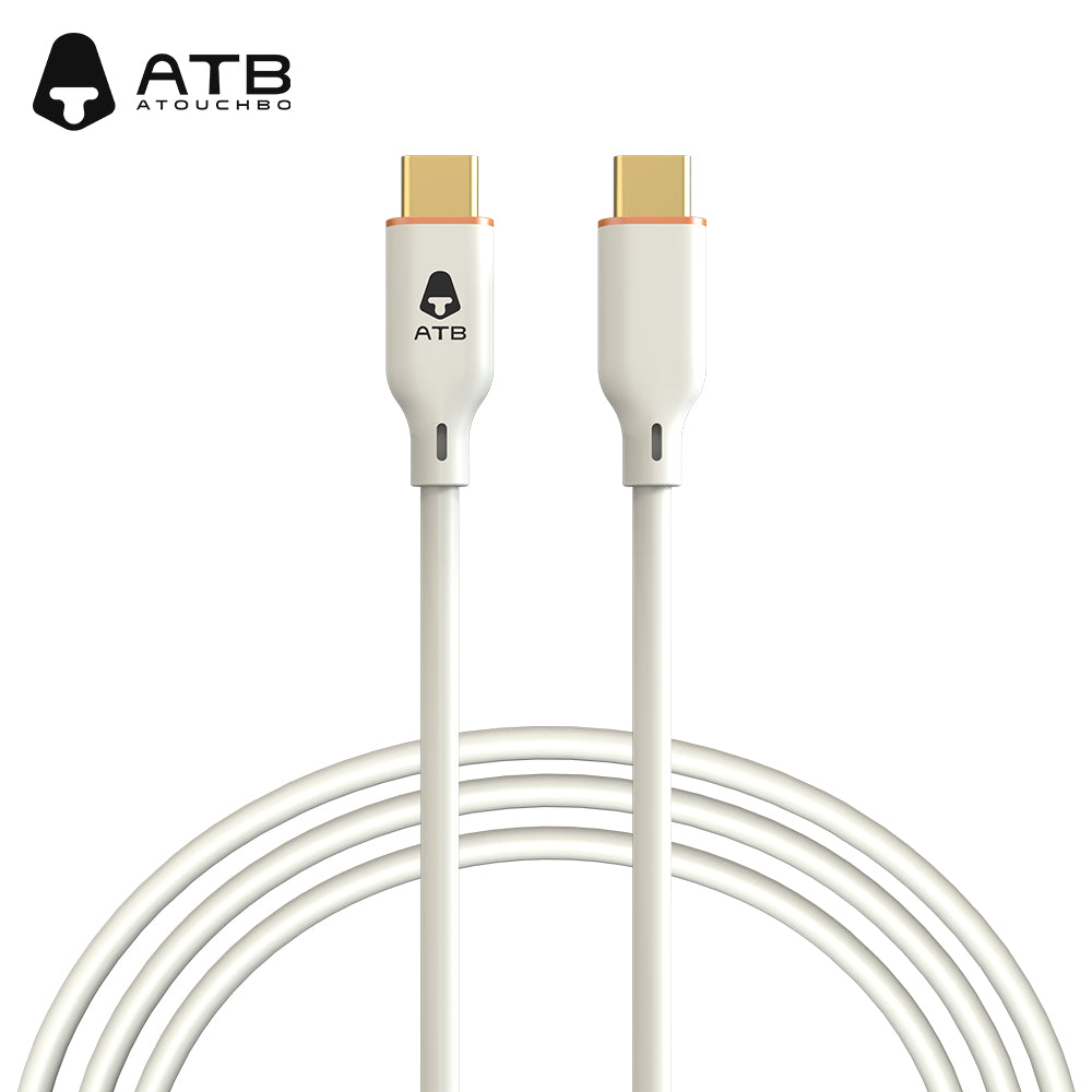 Atouchbo Manufacturer Silicone Micro Usb Charging And Data Sync Cable For iPhone Type C Mobile Phone Charger ( 10 pcs)