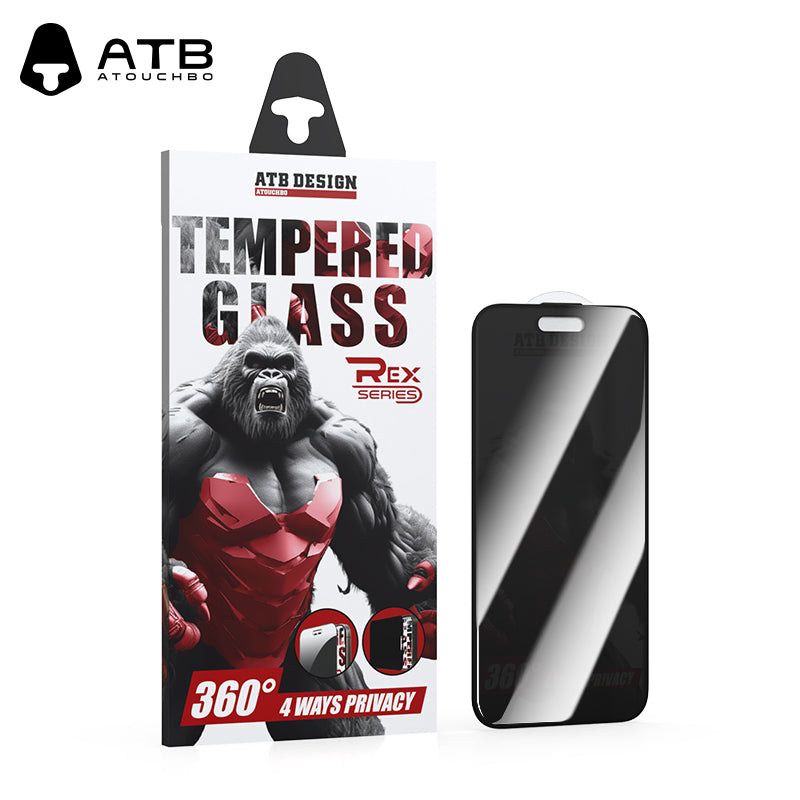 ATB Rex Series 360 ° Four sided Anti peeping Tempered Film/Rex Red Bottom Plate