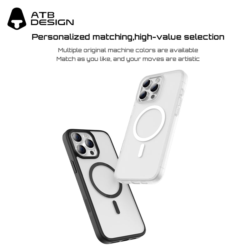 ATB TOP series crystal transparent 2.0 skin sensitive magnetic suction shell TCP023