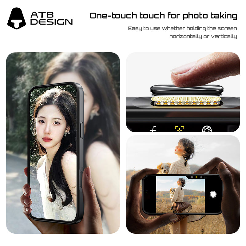 ATB TOP series crystal transparent 2.0 skin sensitive magnetic suction shell TCP023