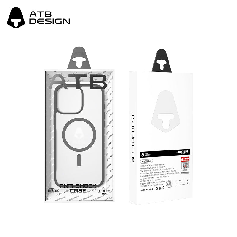 ATB TOP series crystal transparent 2.0 skin sensitive magnetic suction shell TCP023