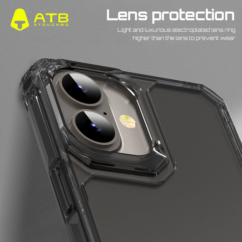 ATB Zeus Series Three generations of crystal diamond case(Transparent black 1.5)