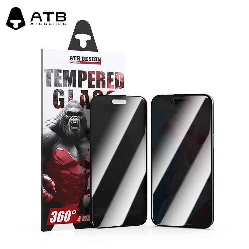 ATB Rex Series 360 ° Four sided Anti peeping Tempered Film/Rex Red Bottom Plate