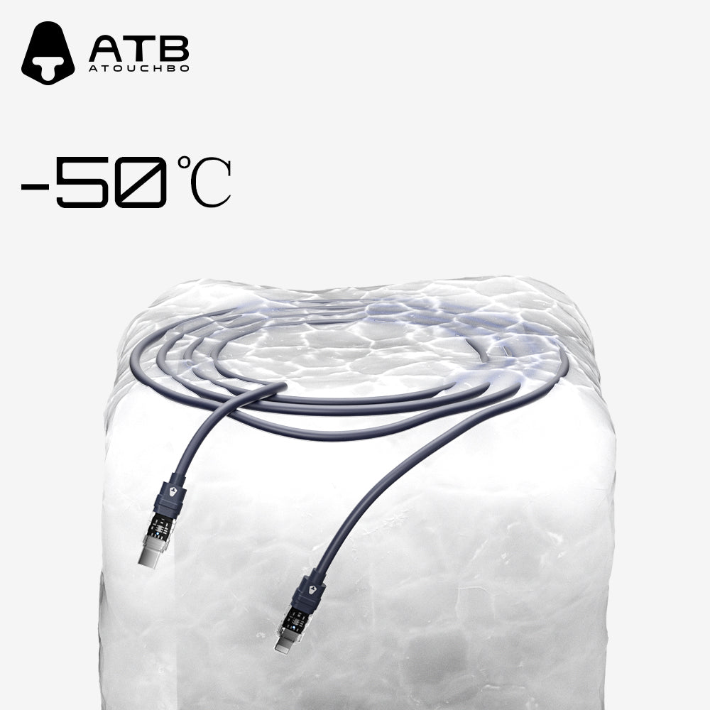 Temperature Resistant Silicone Charging Led Display Cable Mobile Phone Fast Charging Android Mobile Phone For iphone data cable ( 10 pcs)