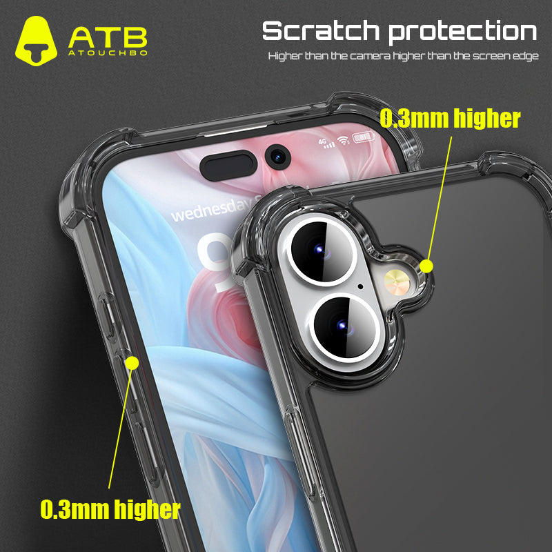 ATB Zeus Series One Generation King Kong Armor Case(Transparent black 1.5)