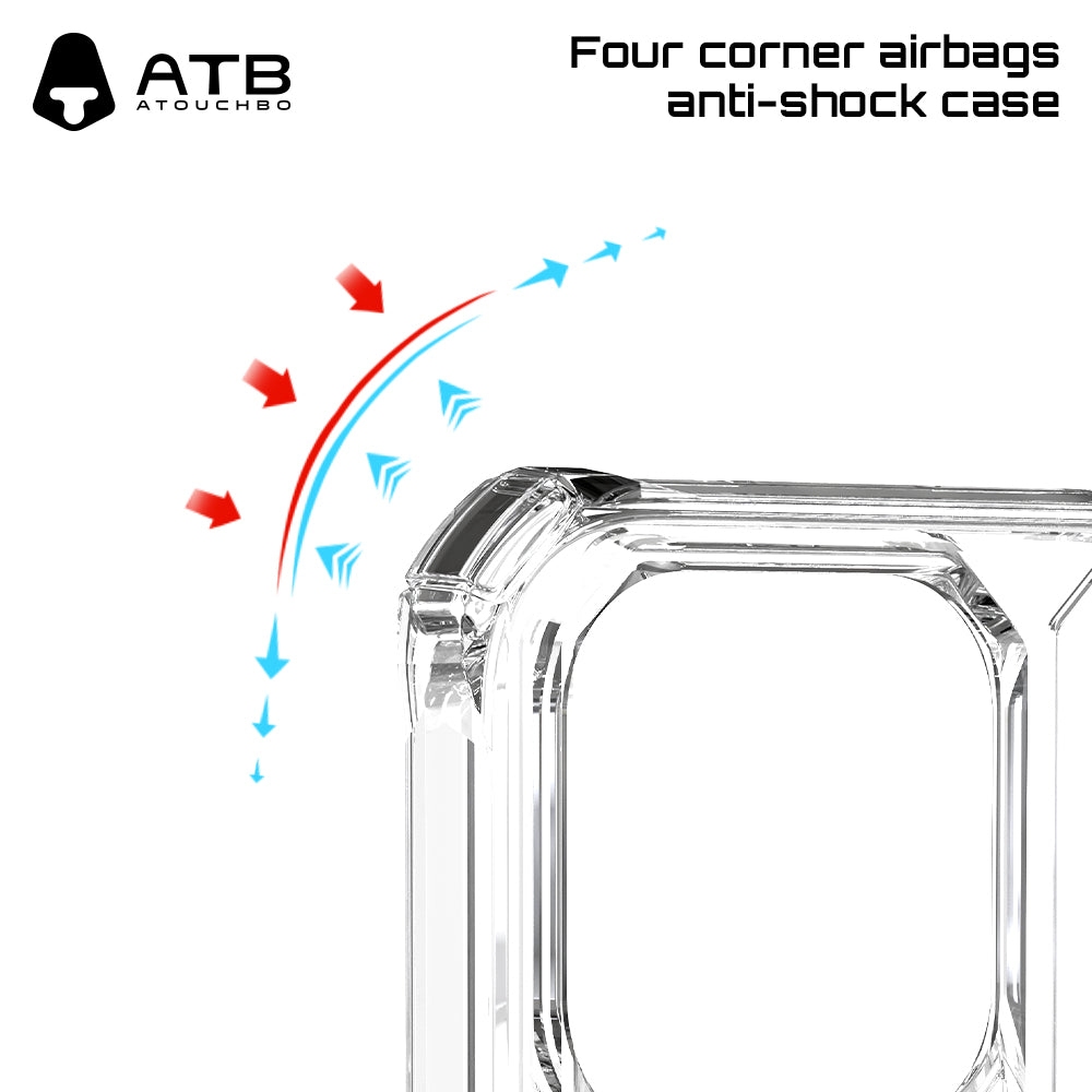 ATB Zeus Series Three generations of crystal diamond case (Bayer Ultra Transparent + Dust Mesh)