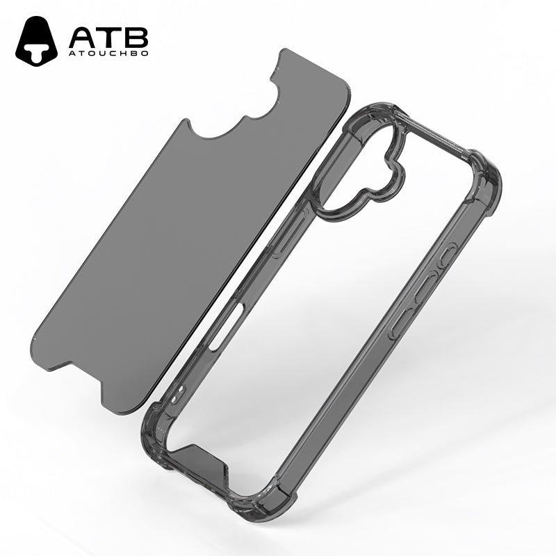 ATB Zeus Series One Generation King Kong Armor Case(Transparent black 1.5)