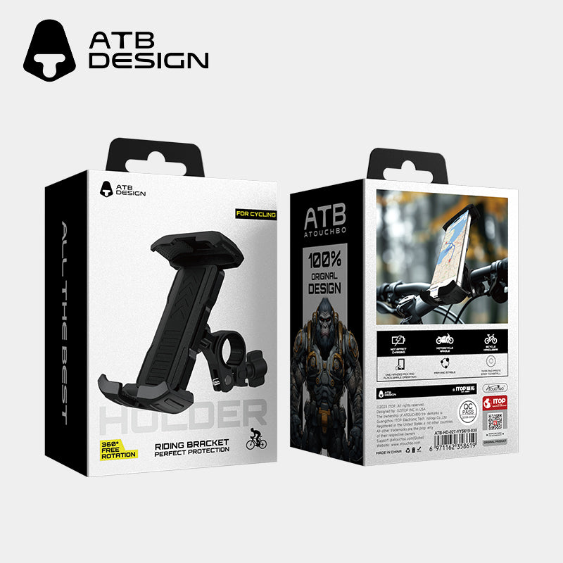 ATB-HD-027-YYS619-030 Single pull bicycle mobile phone stand - plastic structure