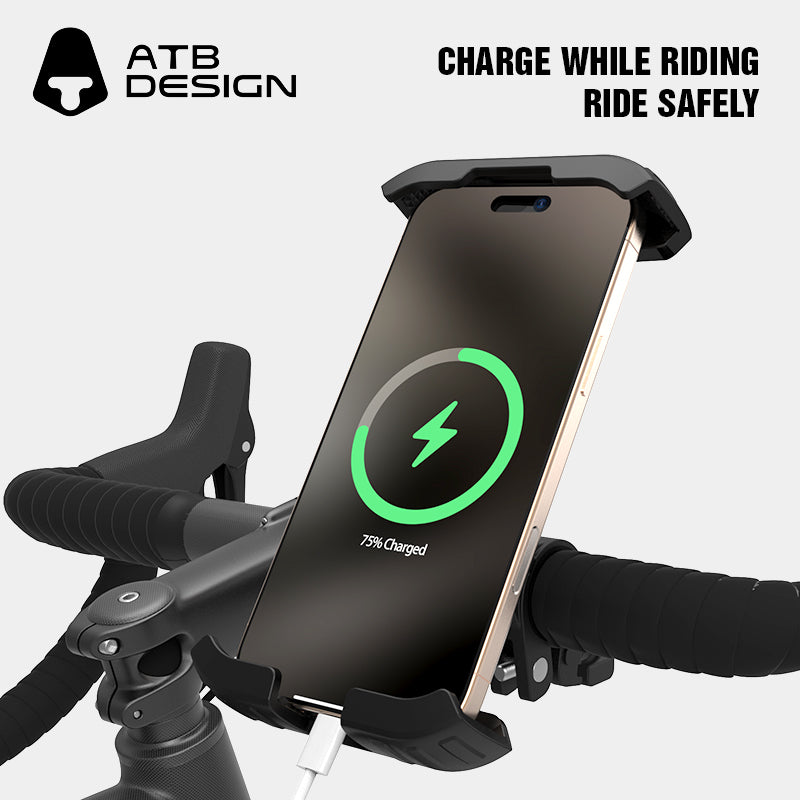 ATB-HD-027-YYS619-030 Single pull bicycle mobile phone stand - plastic structure