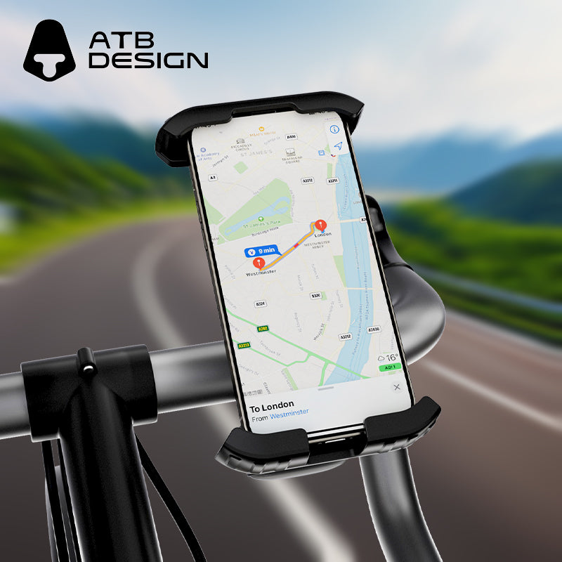 ATB-HD-027-YYS619-030 Single pull bicycle mobile phone stand - plastic structure