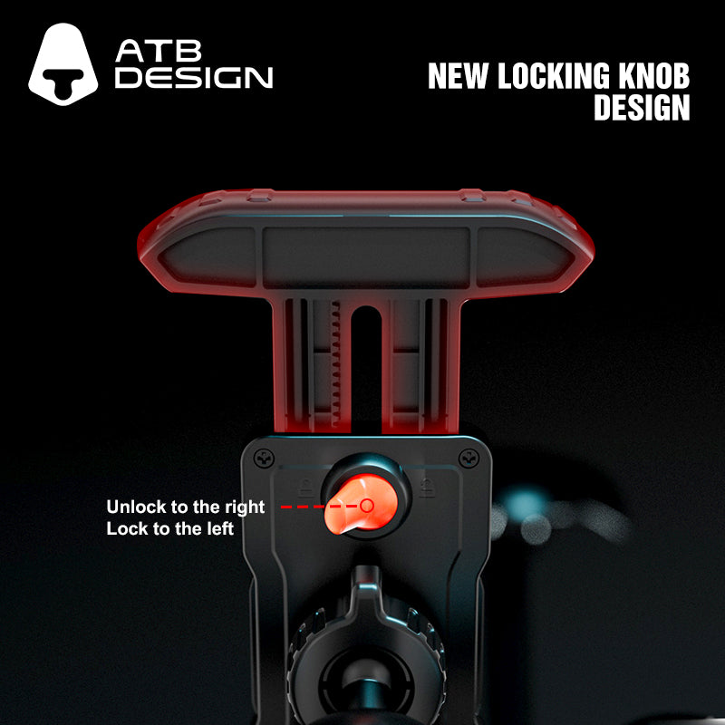 ATB-HD-027-YYS619-030 Single pull bicycle mobile phone stand - plastic structure