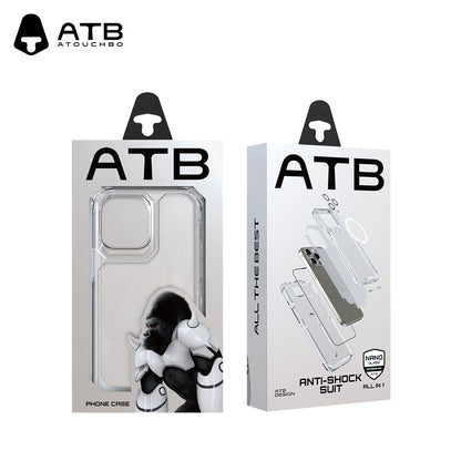 ATB Zeus Series Crystal diamond case and anti drop HD nano film set