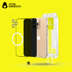 Super strong airbag anti-drop tempered film set B (with T-type second sticker artifact)