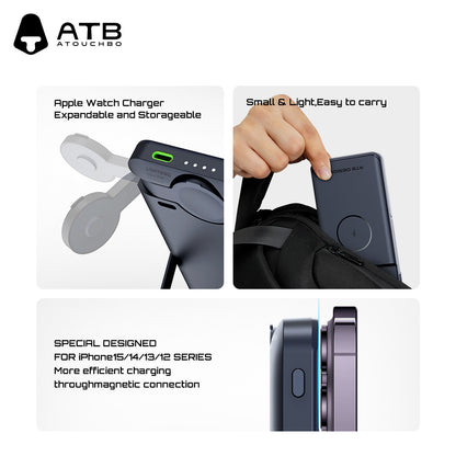 3IN1 Wireless power bank MP01