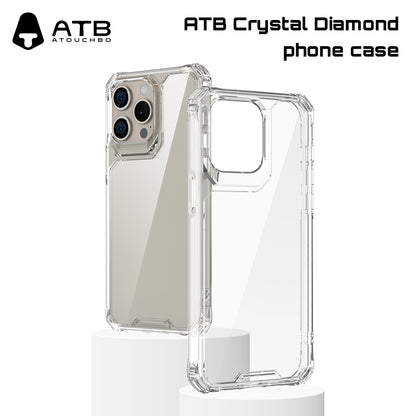 ATB Zeus Series Crystal diamond case and anti drop HD nano film set