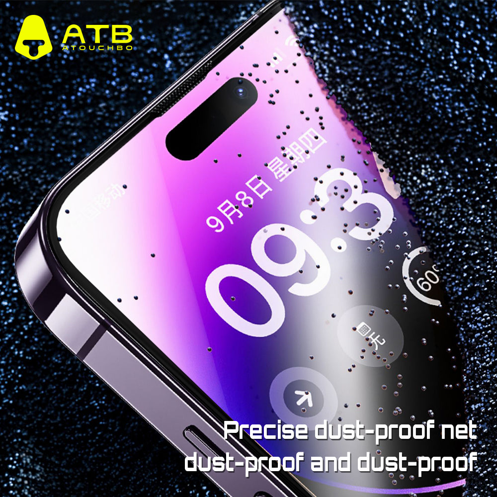 Atouchbo 9H High Hardness Anti-Scratch Nano Glass Phone Screen Protector For Iphone 14 Pro Screen Protector