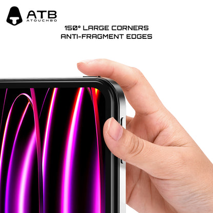 ATB Rogers Series Flat 2D Straight Edge High Aluminum HD Tempered Glass Film