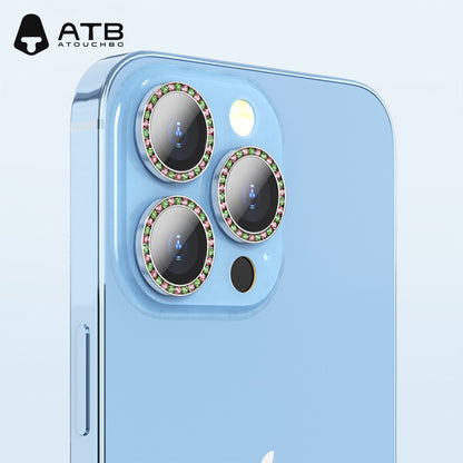 EagleEagle eyeeye diamonddiamond metalmetal lenslens stickersticker (with(with+Metal for iPhone Camera Lens Protector