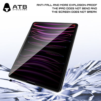 ATB Rogers Series Flat 2D Straight Edge High Alumina Privacy Tempered Glass Film