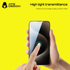 Super strong airbag anti-drop tempered film set B (with T-type second sticker artifact)