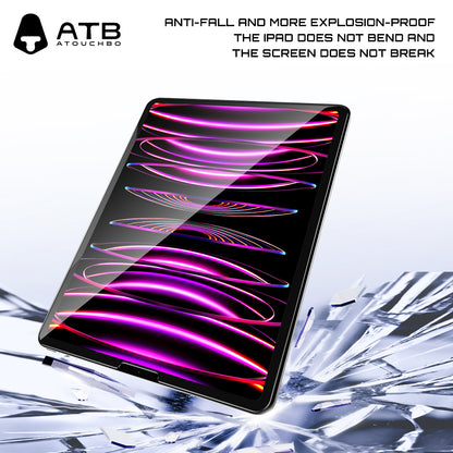 ATB Rogers Series Flat 2D Straight Edge High Aluminum HD Tempered Glass Film