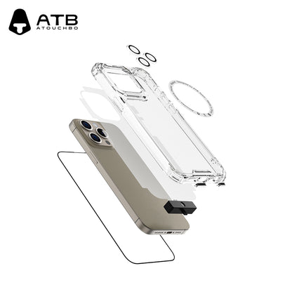 ATB Crystal Diamond Tempered Glass Suit（without easy tool)