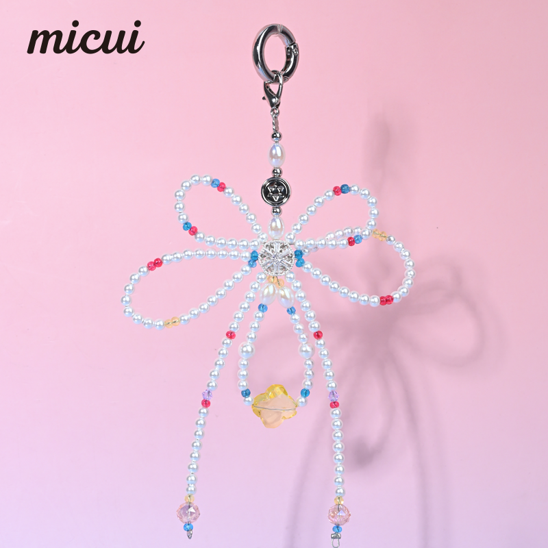Colorful Crystal Butterfly Bag Hanging MAB136-G