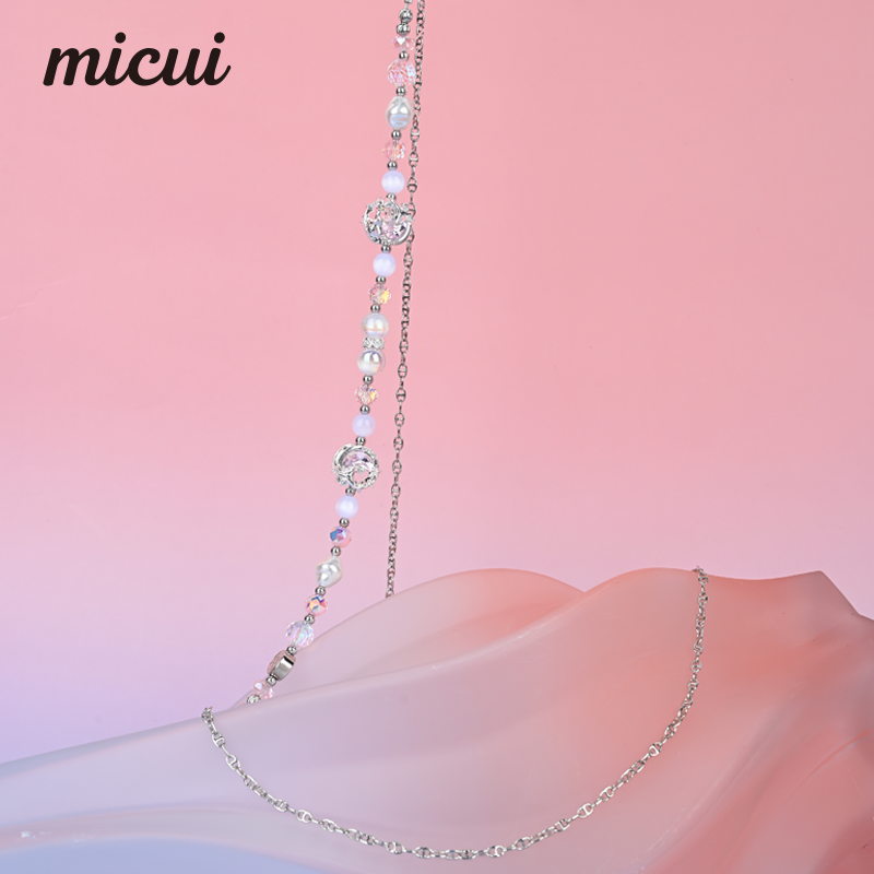 Adjustable multi-purpose pink long chain	MAB133-H