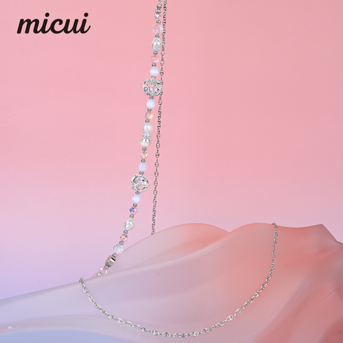 Adjustable multi-purpose pink long chain	MAB133-H