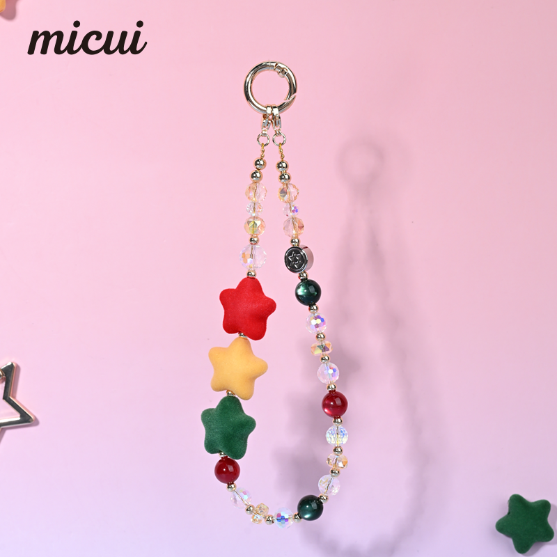 Plucked tricolor star MAB125-C