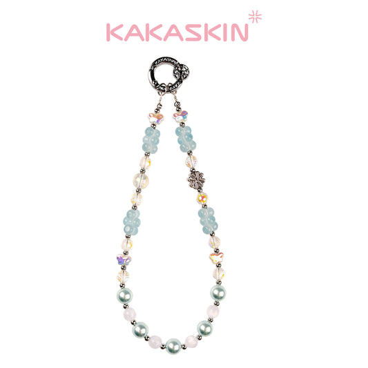 Grey Blue Pearl Bracelet-QAB136