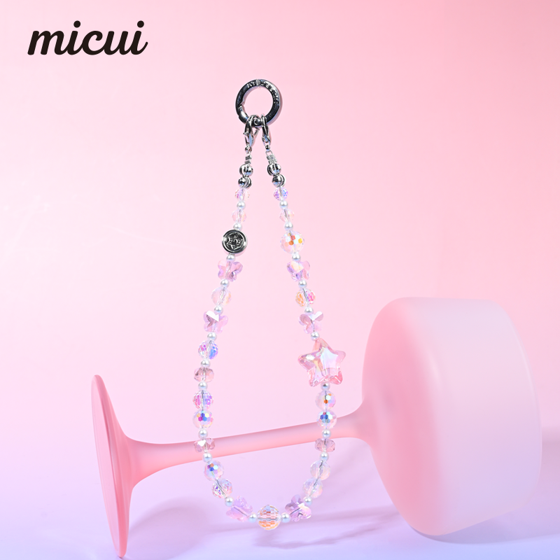 Transparent Pink Star MAB091-B