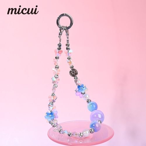 Aurora flower cluster light blue MAB078-F
