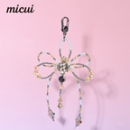 Silver Christmas style bag hanging MAB139-G
