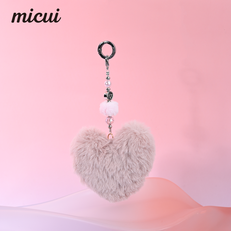 Pink heart-shaped bag hanging MAB103-I