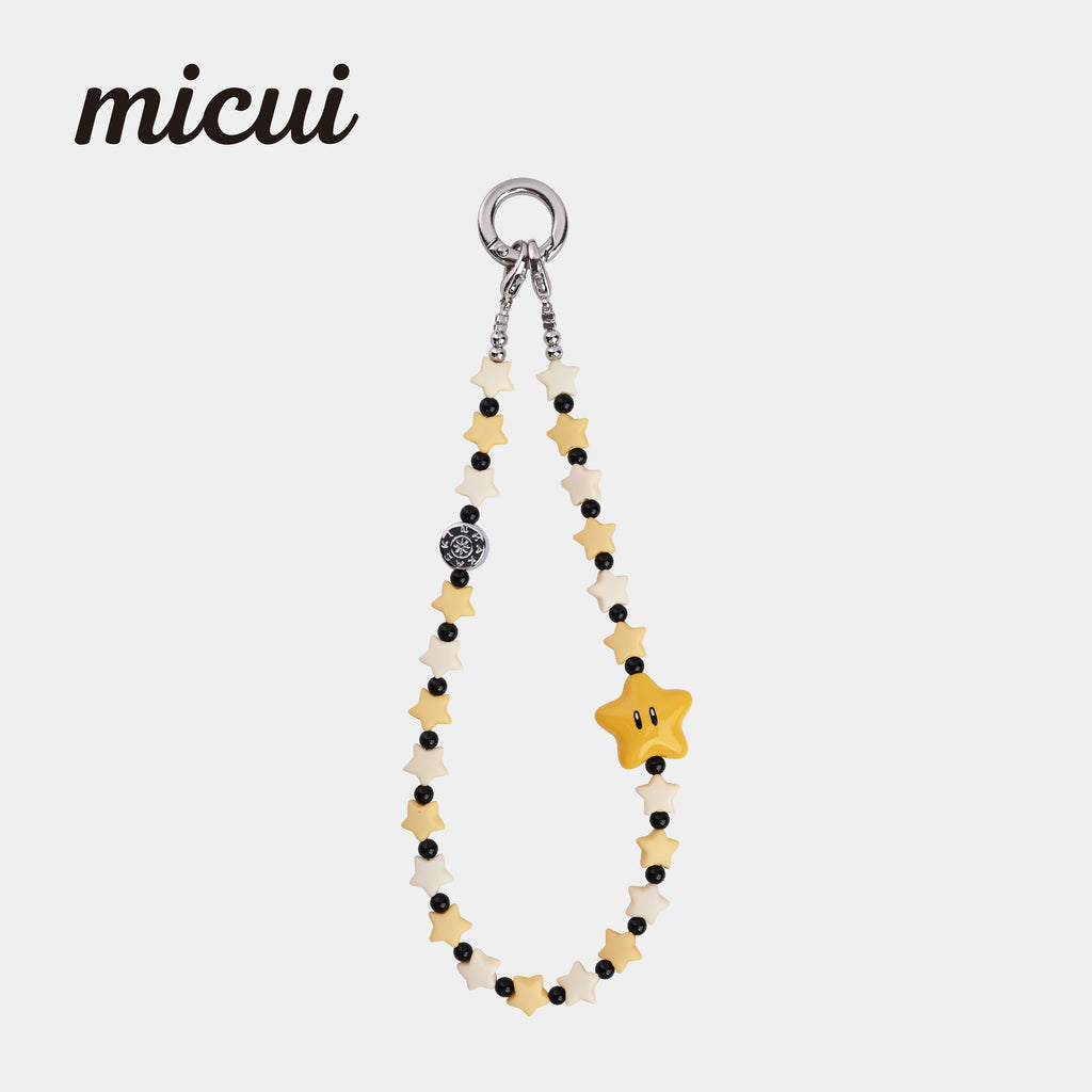 Acrylic star yellow MAB095-A
