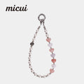 Pink and white heart	MAB088-B