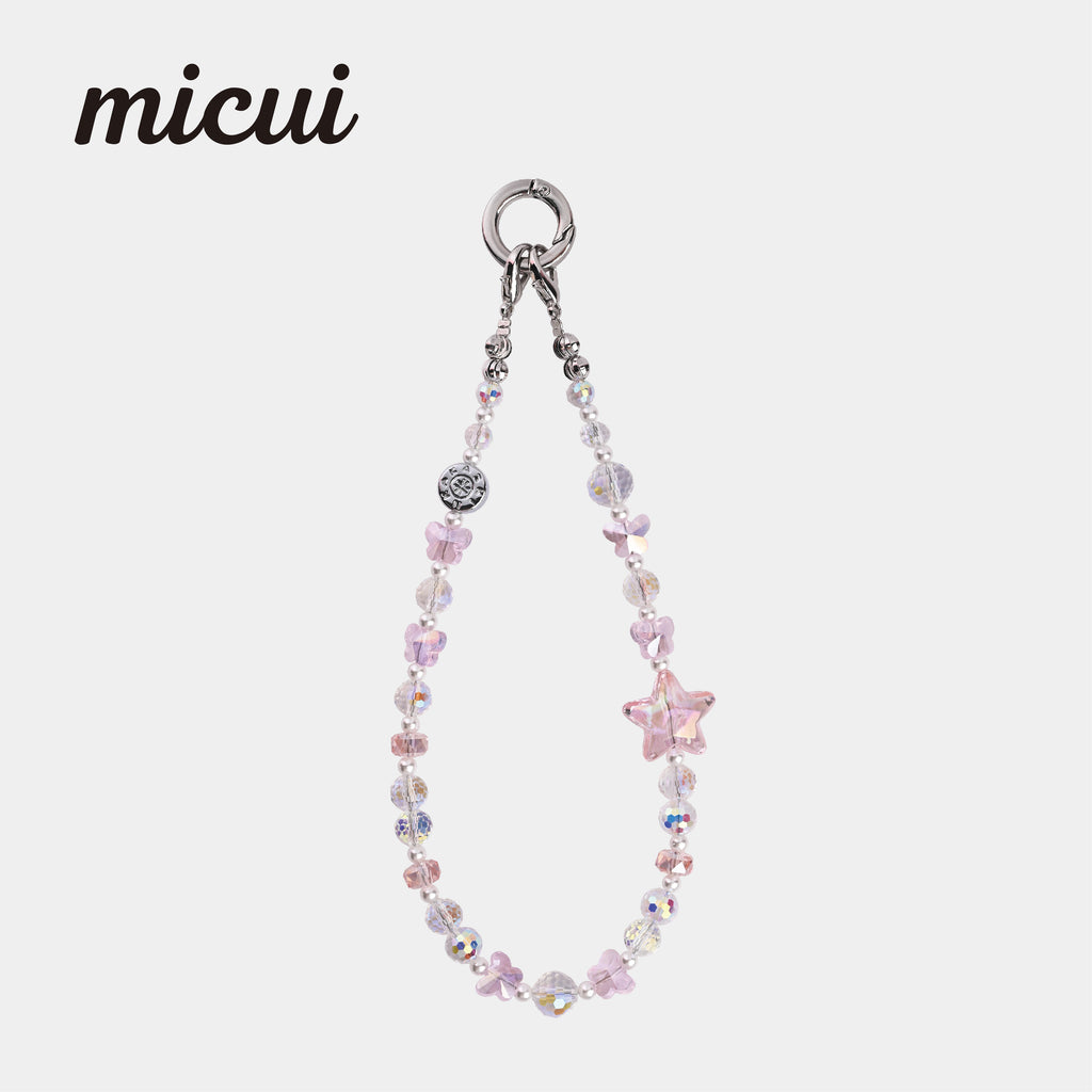 Transparent Pink Star MAB091-B