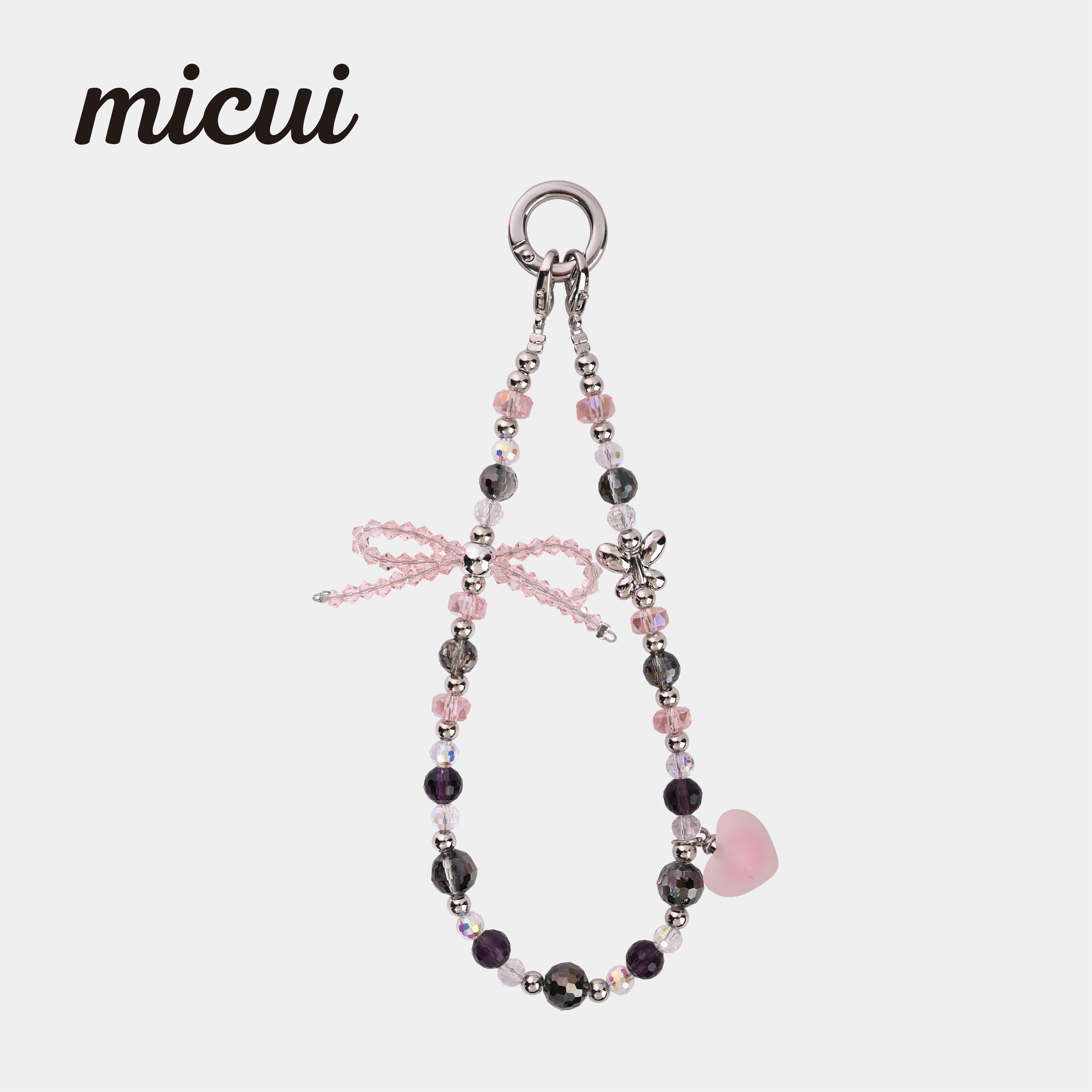 Pink crystal obsidian MAB084-C