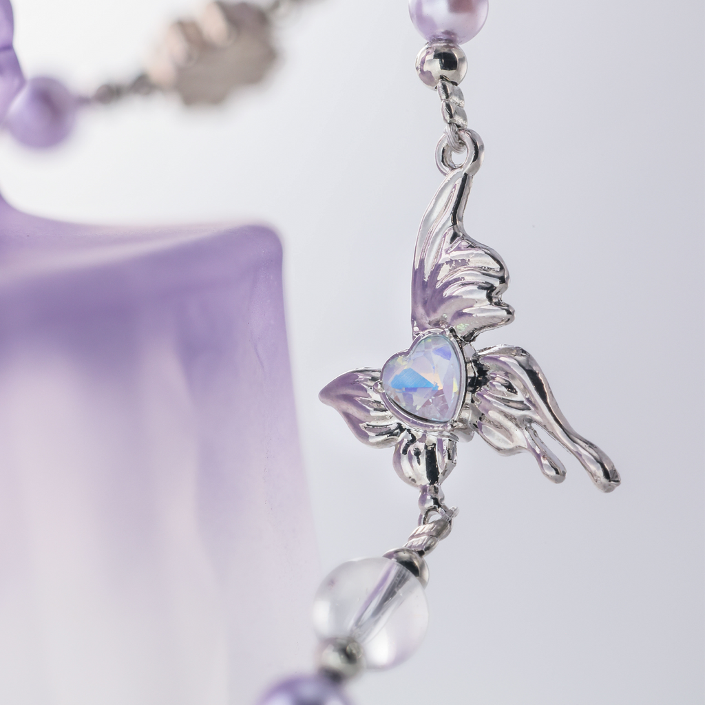 Purple Wing Heart SAB008